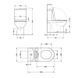 Унітаз підлоговий Qtap Jay Ultra Quiet з сидінням Soft-close 640x360x835 мм QT07222175TW White SD00053257 фото 3