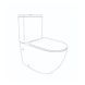 Унітаз підлоговий Qtap Jay Ultra Quiet з сидінням Soft-close 640x360x835 мм QT07222175TW White SD00053257 фото 2