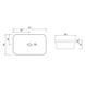 Раковина Qtap Scorpio 615х390х150 White QT1411K491WN SD00053086 фото 2