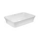 Раковина накладна Qtap Virgo N прямокутна без донного клапана WHITE QT18116308W SD00052613 фото 4