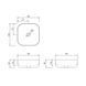Раковина-чаша Qtap Kolibri 425х425х140 White QT1011K396WN SD00053081 фото 2