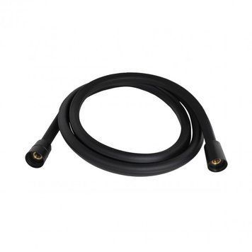 Шланг для ручного душа Qtap Hadice 1600 мм прямоугольный QTHADPVCSQ160B Black Matt SD00051170 фото