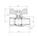 Кран кульовий SD Forte 3/4" ВЗ для газа (метелик) SF607G20 SD00010570 фото 2