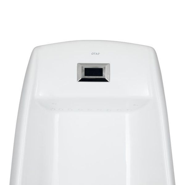 Писсуар напольный Qtap Scorpio с ИК-датчиком автоматического смыва 430х370х990 White QT1488101HW SD00051930 фото