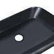 Раковина-чаша Qtap Scorpio 550х390х120 Matt black QT14112243MBN SD00052895 фото 4
