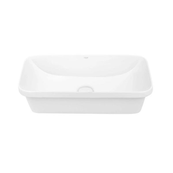 Комплект Qtap Scorpio: Раковина врізна прамокутна 610х380х150 мм White + Донний клапан PU02 SD00053415 фото
