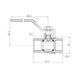 Кран кульовий Thermo Alliance Forte 3/4" ВР для газа (ручка) SF600G20 SD00010572 фото 2