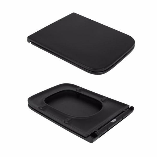 Унитаз подвесной Qtap Gemini безободковый с сиденьем Soft-close QT2533076EUQMB SD00051555 фото